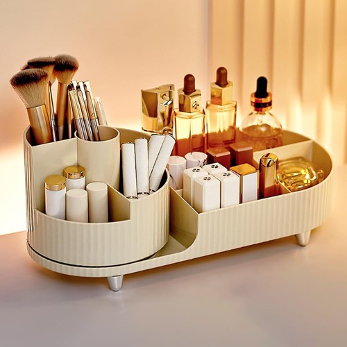 Rotating makeup organiser - rotating,