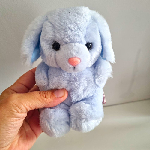 Russ light blue plush - plush, bunny