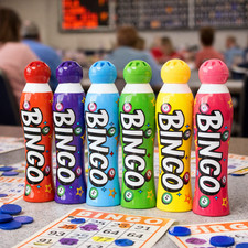 6 Bingo Dabbers Large Felt