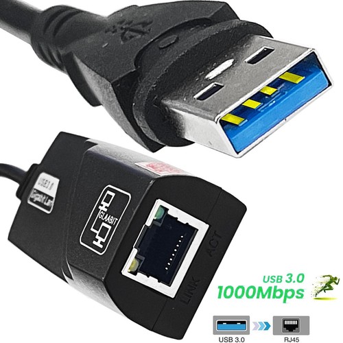 Black usb rj45 lan - rj45, network
