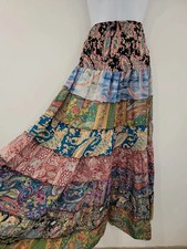 Long Skirt Maxi Boho Vintage