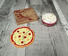 Manhattan Toys Groovy Girls Pizza and Popcorn Basket Assessory Vintage Y2K