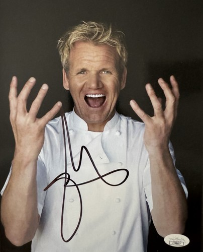 Gordon ramsay signed 8x10 - gordon,