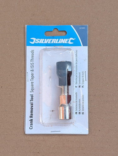 Silverline crank removal tool - silverline,