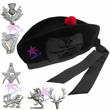 CC Plain Glengarry Cap with