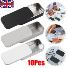 10Pcs 10ml Metal Rectangular