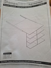 Stompa Pull Out Desk. Will Fit Under the Stompa Mid Sleeper Bed.