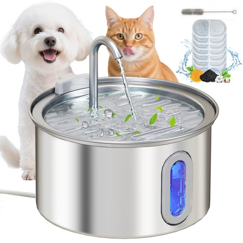 Pawhut cat water fountain - 2.5l,