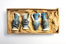 Set of 4 Ancient Roman Glass