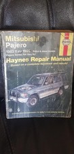 Haynes manual for Mitsubishi Pajero 1983-1996