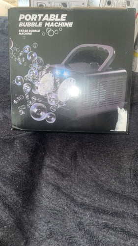 Portable stage bubble machine - bubble,