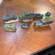 Flames Of War WWII German transporters 7 different types lot 3