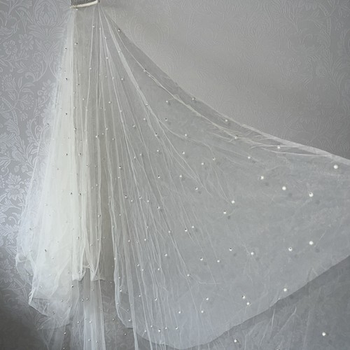 Wedding veil with pearl style - wedding,