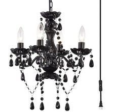 16"Plug in Chandelier Small