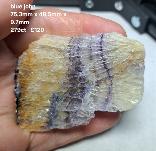 Blue john large - john, polished