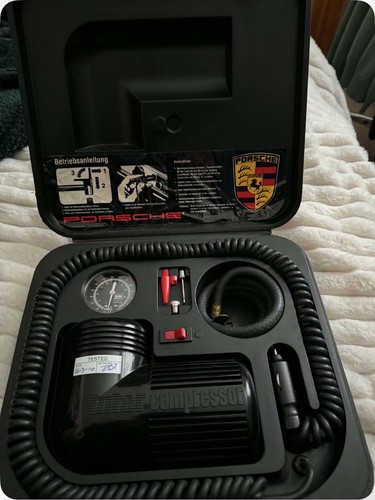 Porsche electric tyre inflator - porsche,