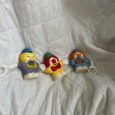 Pram toy clowns for babies used 