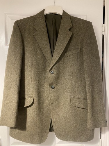 Green derby tweed - green, men’s