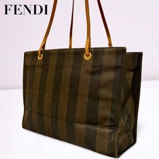 FENDI Tote Bag Brown Pecans