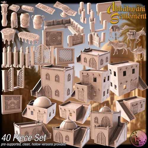 Arabian desert town terrain - arabian,