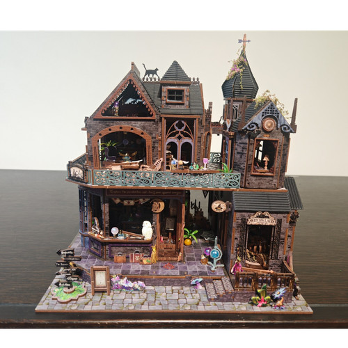 Gothic style doll s house - gothic,