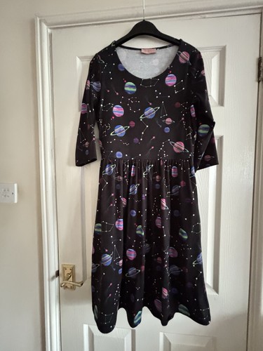 Popsy planets dress - popsy, size