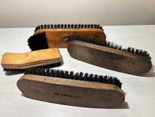 BUNDLE 4 x VINTAGE Pure Bristle WOODEN HANDLED Brushes 2 x VICTORY 1 x Harris