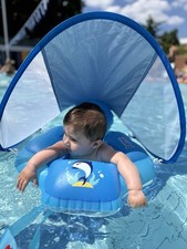 Baby Swimming Float 0-6-12-36 Month Inflatable Ring Seat Pool Safe and Fun Water