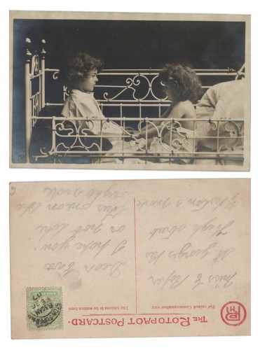 Vintage postcard two - postcard,