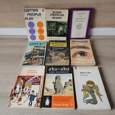 Vintage Penguine Pelican Pan Paperback Mixed Bundle Books Lot x 9