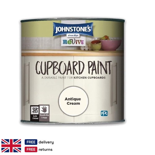 Acrylic satin cupboard paint - satin,