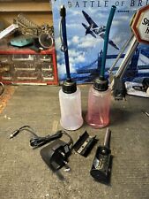 Tamiya Vintage Glow Plug Nitro Bottles Charger VGC Working Rc Car Radio Gear