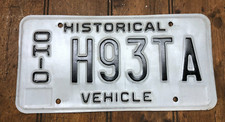 Ohio Historical Vehicle