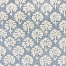 Blue Cotswold Floral Fabric