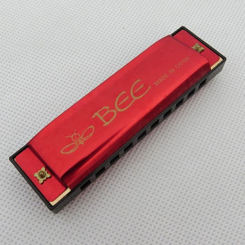 Metal hole harmonica key - 10,