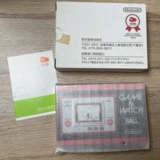 Club Nintendo Game & Watch Ball Handheld never brand new never opened japanese