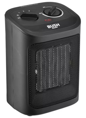 Bush 2kw ceramic fan - bush, heater