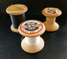 Vintage Lot of 3 Large Wooden