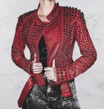 Handmade Women Red Full Heavy