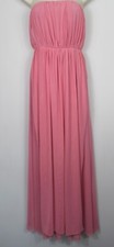 NEXT Mesh Multiway Bridesmaid Wedding Maxi Dress pink Size 8 RRP £75.00 New