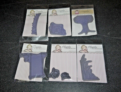 Magnolia tilda rubber stamps - magnolia, x