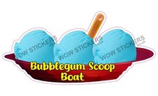 Ice cream van sticker