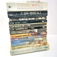13x J.T. Edson The South Will Rise Again Vintage Western Paperback Book Bundle