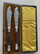 Victorian Silver Bone Handled