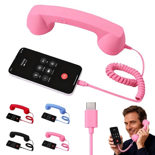 Retro phone handset - retro, iphone