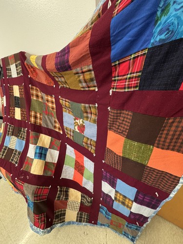 Vintage quilt throw - vintage, blanket