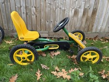 John Deere Buddy Go Kart Compact Light And Fast Pedal Go-Kart Age 3-8