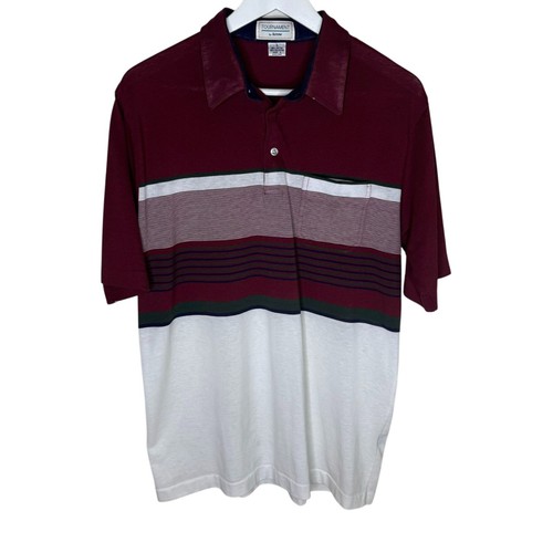 Vintage 70s 80s men burgundy - men's,