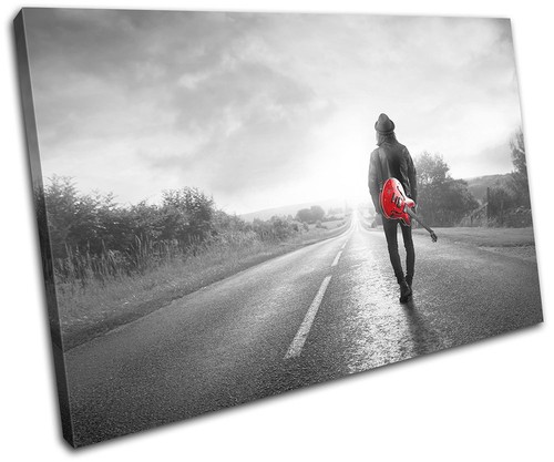Musician guitar road red - musician,