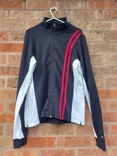 Tommy Hillfiger Activewear Zipped Junper Womens Size L Black Red White